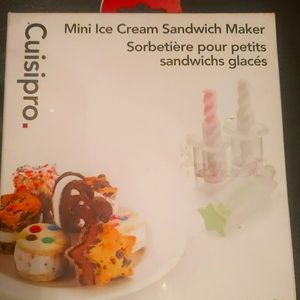 Brand New mini ice cream sandwich maker.